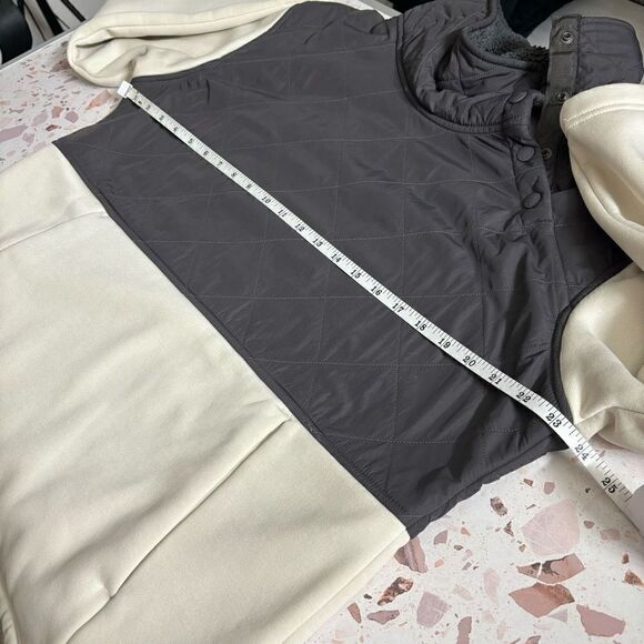 The North Face Women’s Rosie Sherpa Po Jacket Pullover Grey - Picture 7 of 15